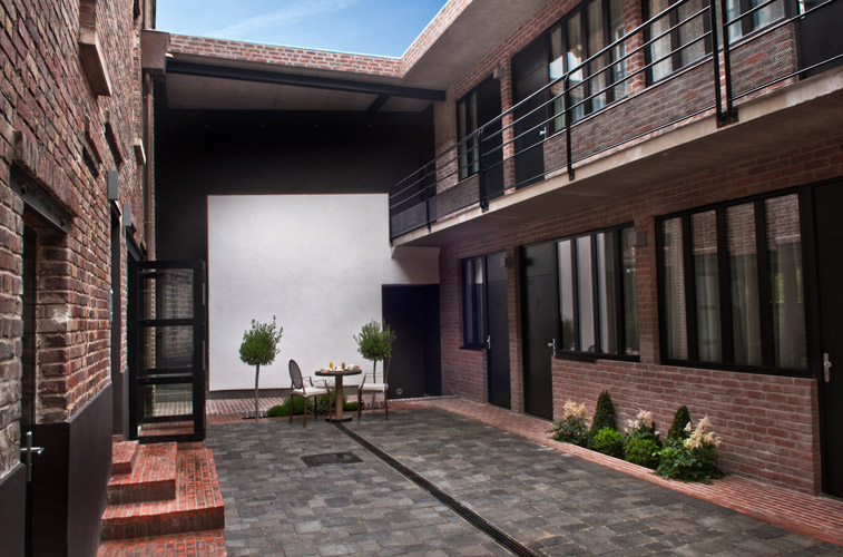 Rénovation Hôtel de Paris - Patio